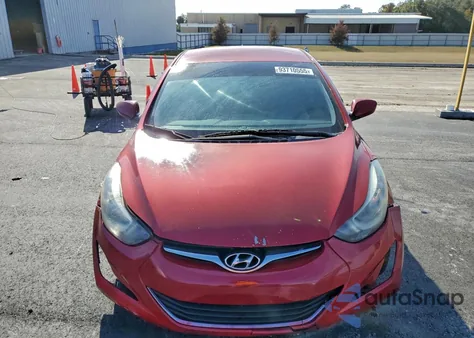2016 Hyundai Elantra Se from USA, damaged, VIN KMHDH4AE9GU643411